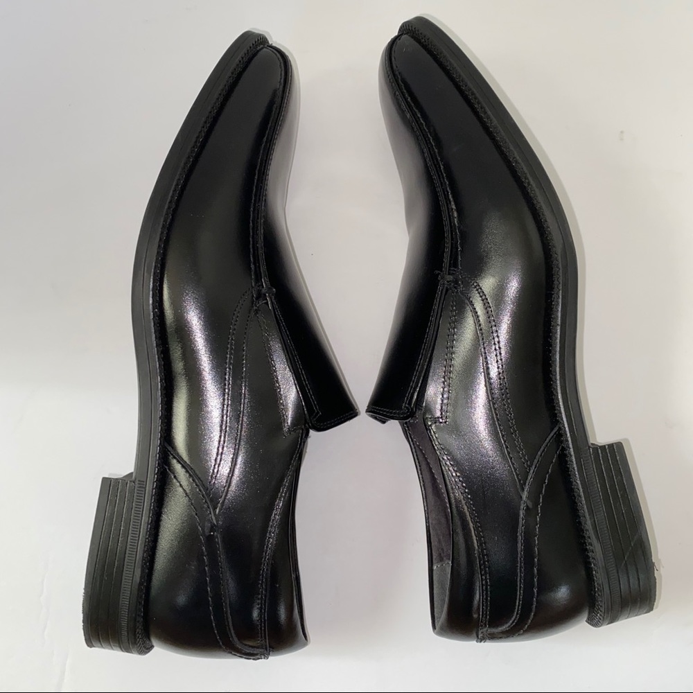 Florsheim Midtown Moc Toe Slip On Black Si…